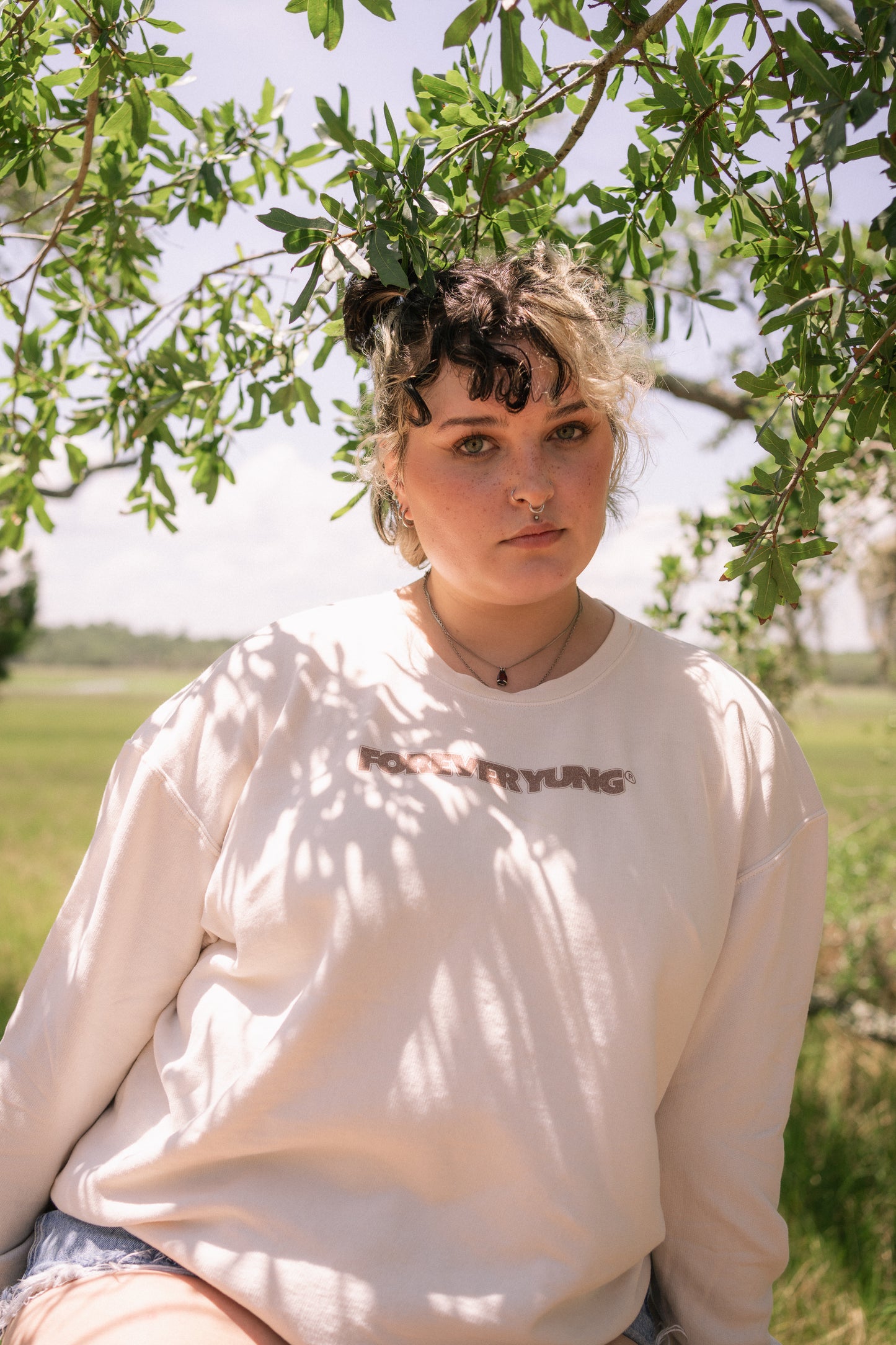 Forever Yung Oasis Long Sleeve - Ivory