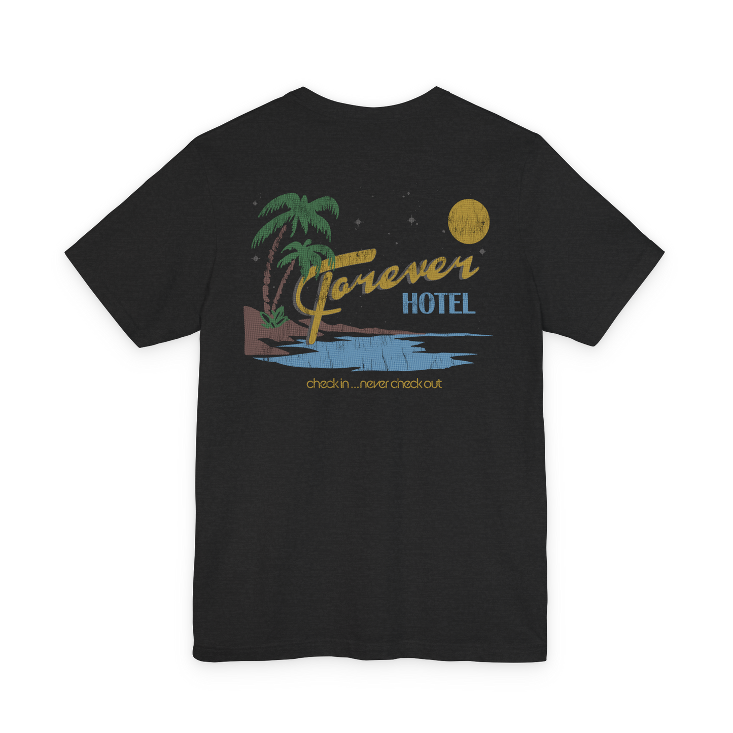 Forever Hotel Vintage Tee - Black