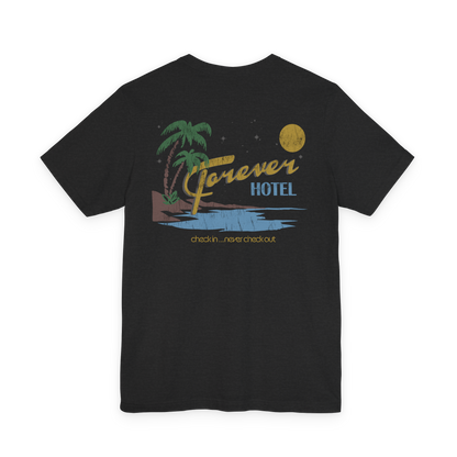 Forever Hotel Vintage Tee - Black